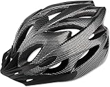 自転車 ヘルメット 軽量 通気 高剛性 ロードバイク サンバイザー付き 流線型 調整可能 アゴパッド付き 通勤 通学 大人用 男女兼用 脱着可能シールド バイザー付き (ブラック)