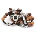 Olive Wood Rosary - Bethlehem Holy Soil, Christian Gift from Jerusalem