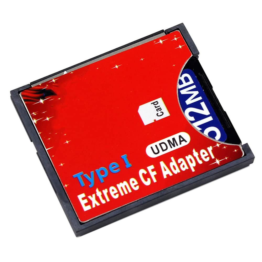 Adaptateur SD SDHC SDXC vers High Speed Extreme Compact Flash CF Type I