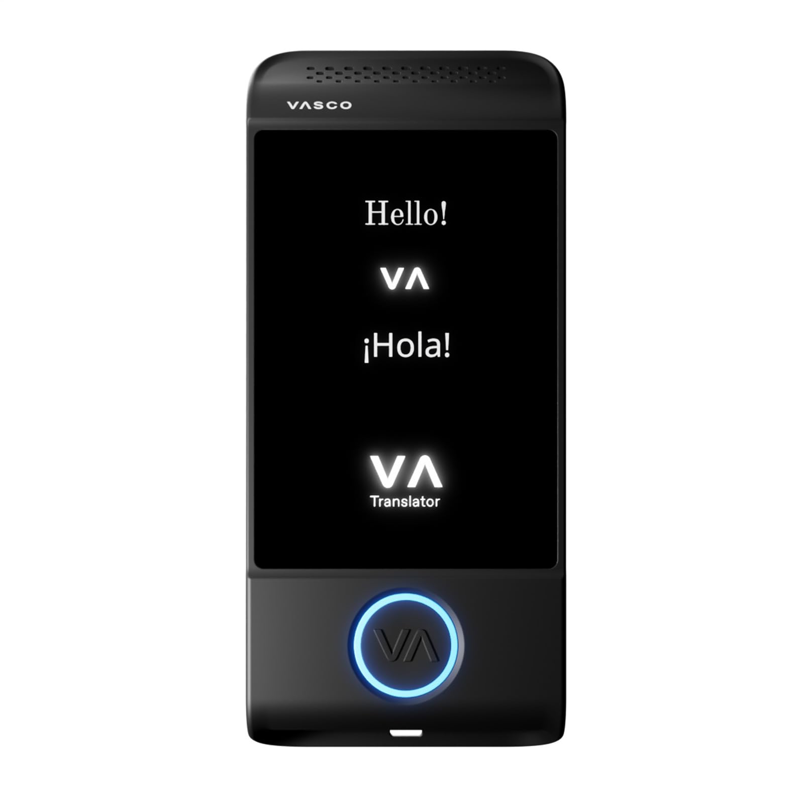 Vasco M4 Traductor | Internet Gratis de por Vida | Matte Black | Traductor ligero y de bolsillo | Botón físico para más comodidad | Modo bidireccional automático | 113 idiomas