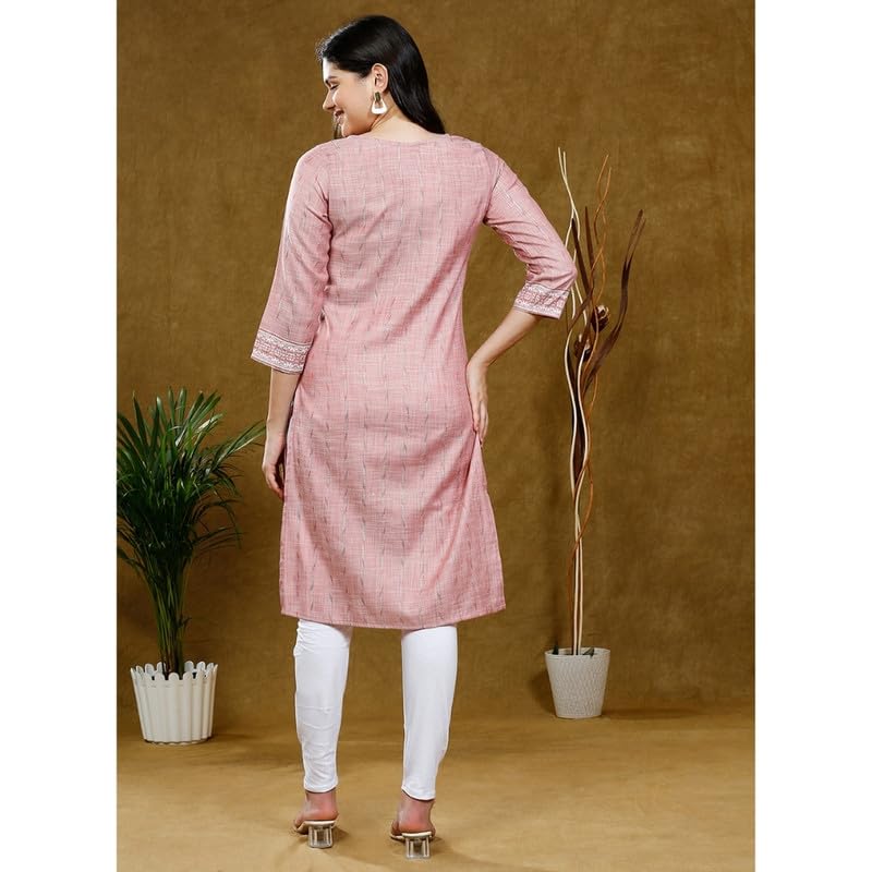 Image of True Shape Maternity Dresses for Women Cotton | Printed Feeding Aline Kurta with Dual Nursing Zippers in Polyester for Pre & Post Partum
