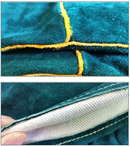 Miniatura 5 de Guantes de manipulación de animales de 23.7 pulgadas, a prueba de mordeduras, guantes multiusos para mascotas para agarrar reptiles, aseo, viajes al