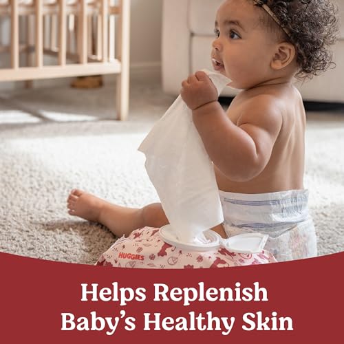 huggies nourish scented baby wipes 10 push button packs 560 wipes total