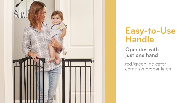 Watch Evenflo Multi-Use Decor Tall Walk-Thru Baby Gate on Amazon Live