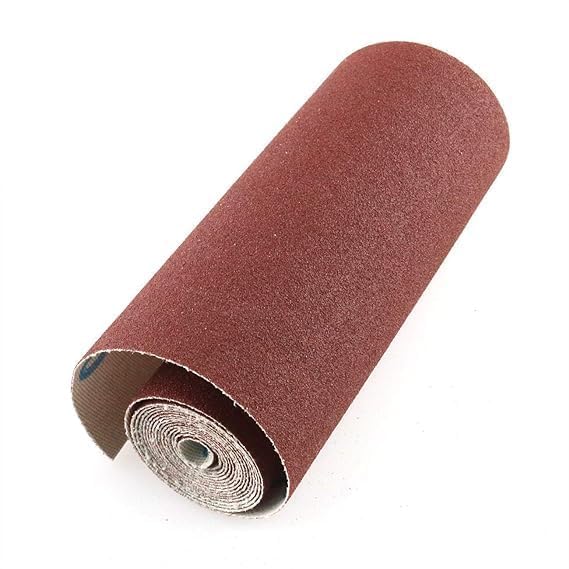 CYBIC Sand Paper Roll for Rust Removal – 1 Meter | Grit 60 No. | Heavy-Duty Abrasive Emery Cloth for Metal Polishing, Paint Stripping, Wall Smoothing & Surface Preparation