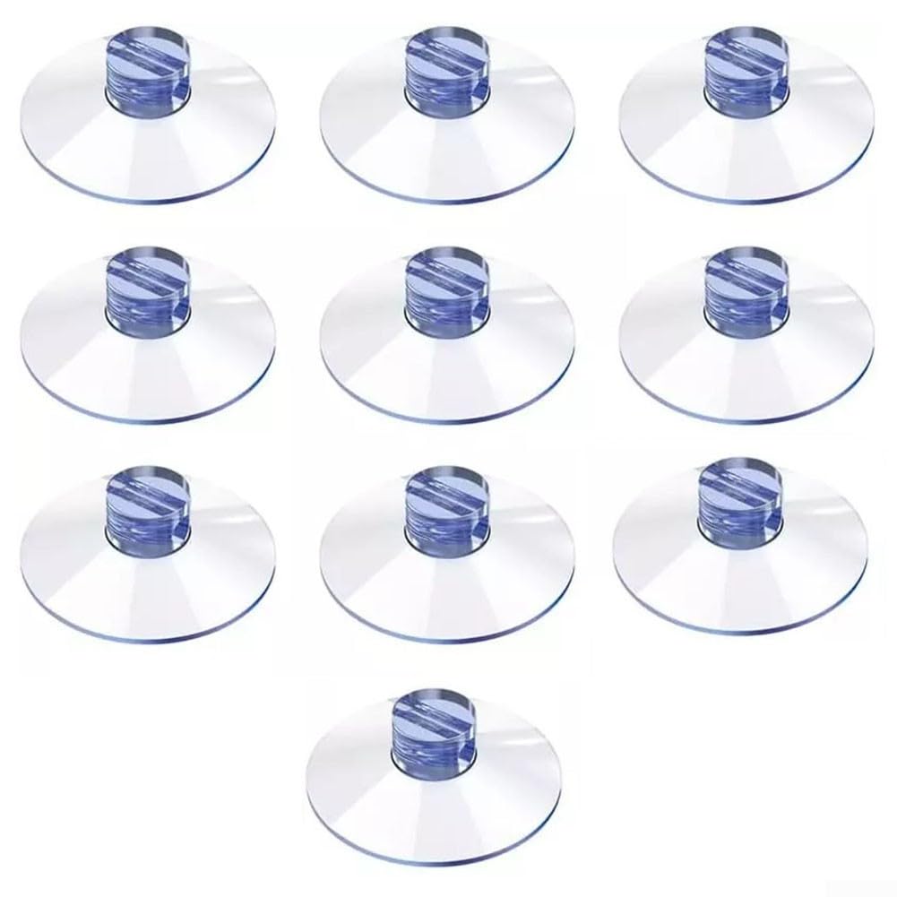 EmiifShower Box Connectors Suction Cups Without Hooks For Bathroom 10 Pack