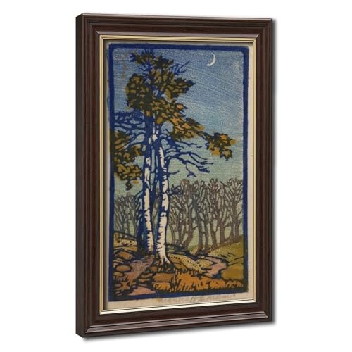 Toile croissant de lune Frances H. Gearhart pour habiller un petit mur