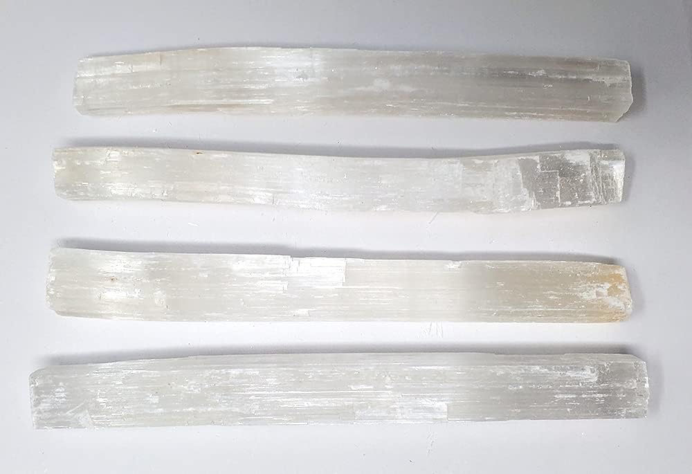 New Age Imports, Inc.® ~ Premium Quality Selenite Charging Plate 8x4" - Approx. 2 LBs. Great for Wicca, Reiki, Healing, Metaphysical, Chakra, Positive Energy, Meditation, Protection, Decoration.