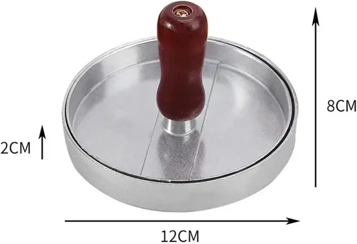 Hamburger Pancakes Household Meat Patties Sandwich Pressing Tools Beef Breakfast Pancake Maker(1pcs-Black)