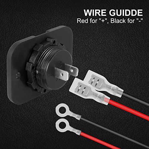 Lochimu 12V LED Auto Voltmeter Digitale Display Voltmeter Waterdichte Auto Voltage Meter Batterij Tester met Licht Touch… - Image 8