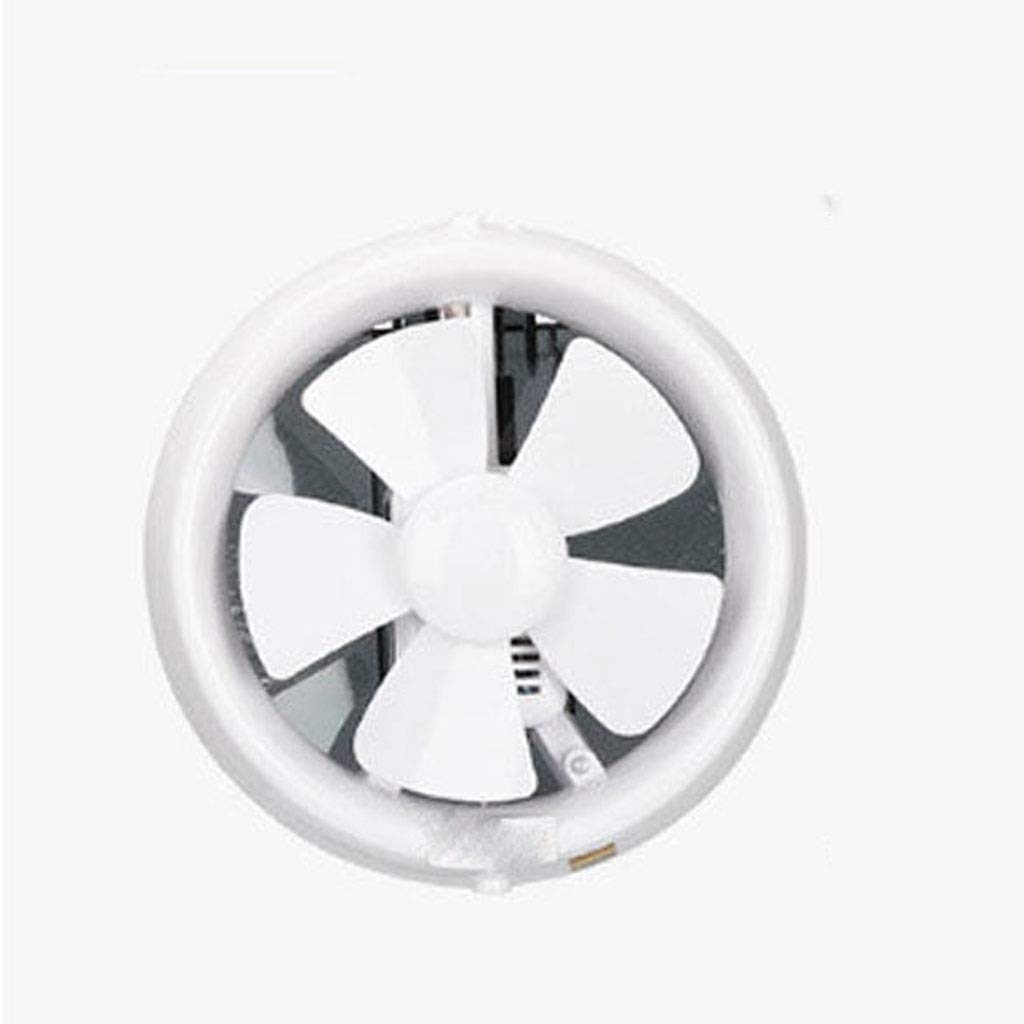 Aspiratore con persiane Bianche, Bagno di casa, Toilette, Cucina, Ventilatore a Basso Rumore, Montato a Parete, aspiratore per Tubi (Dimensioni: 290 * 290MM) (235 * 235MM)