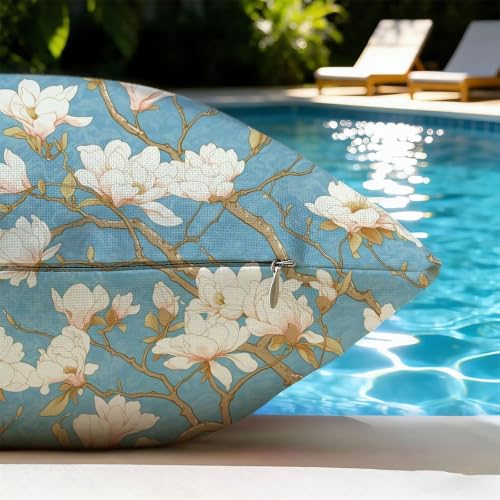 Housse de coussin extérieur imperméable 40x40 pour embellir votre terrasse