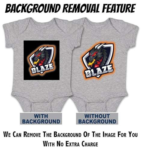 Custom Baby Onesie BodySuits | Personalized Baby Romper With Customized Image and Text2