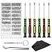 Eyeglass Repair Tool Kit with 6 Pcs Precision Eyeglass Screwdrivers Glasses Screws and Nose Pads for Glasses, Eye Glass Sunglass Repair
