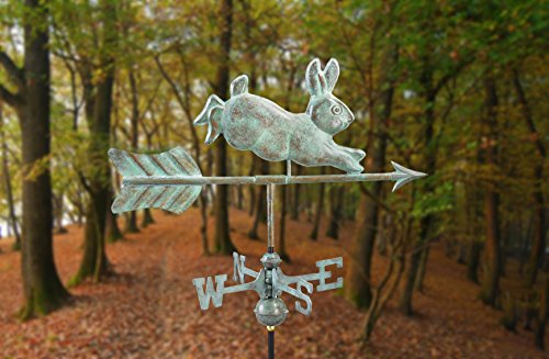 Good Directions 809V1R Rabbit Roof Mount, Blue Verde Copper Weathervane thumb #2
