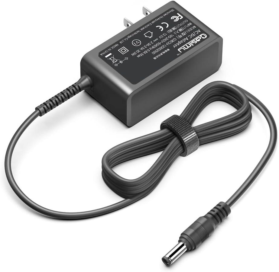 12V Mini PC Power Cord Adapter for Beelink U59 Bmax Kamrui Alfawise Acepc Areel Coofun Gigabyte Kodlix TRIGKEY Matricom Minix Plater Protectli Qotom Yundoo Gaming Micro Desktop Computer