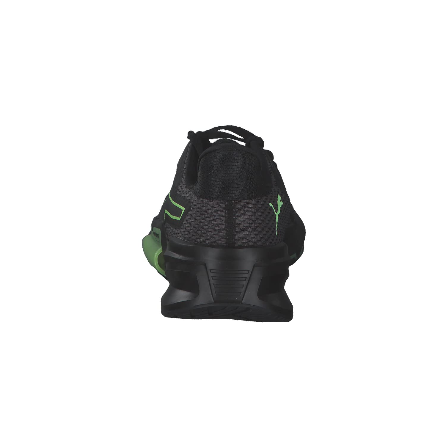 PUMA Męskie buty gimnastyczne Pwrframe Tr, Puma Black Fizzy Lime - 44 EU