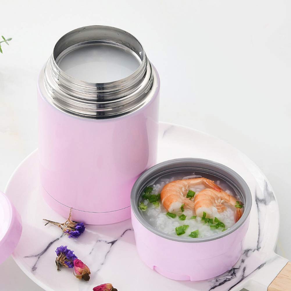 Amazon｜保温ランチジャー 800ml 真空断熱スープジャー ステンレス製