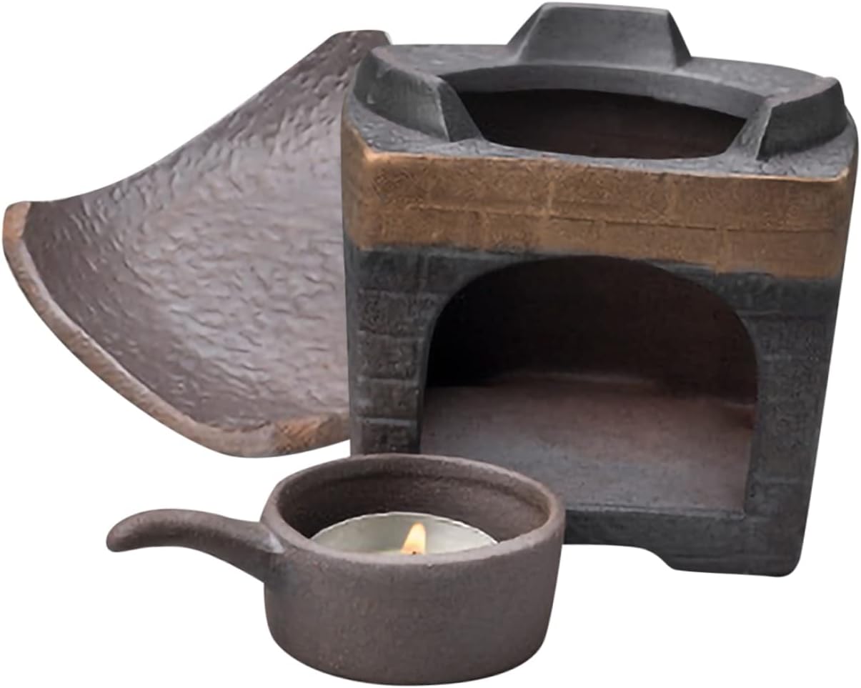 Alipis Ceramic Teapot Warmer Electric Tea Stove Kettle Tea Retro Style Decor Baking Utensils