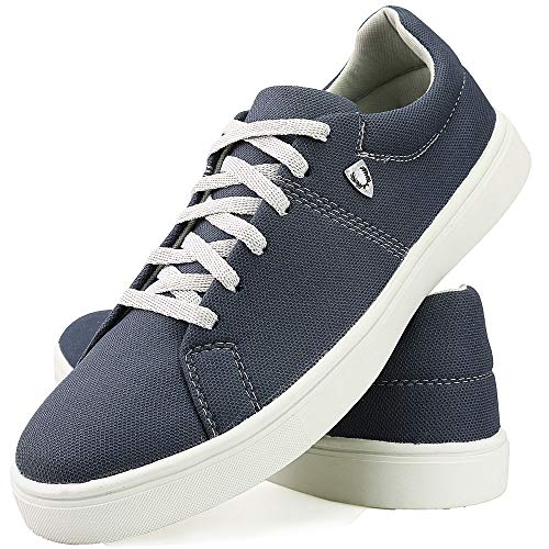 Kit Sapatenis Casual Neway SW Masculino Cinza + Azul + 1 Cinto + 1 Chinelo Neway + 1 Carteira Tamanh
