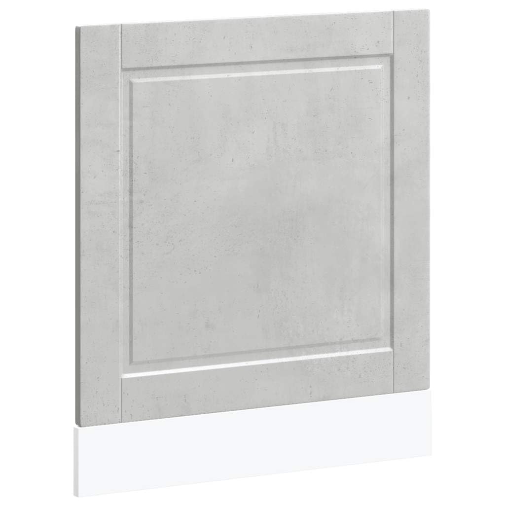 Betonowy panel do zmywarki do naczyń, 60 x 1,5 x 67 cm, z przodu, odporny na wilgoć, do standardowych maszyn do zabudowy 60 cm