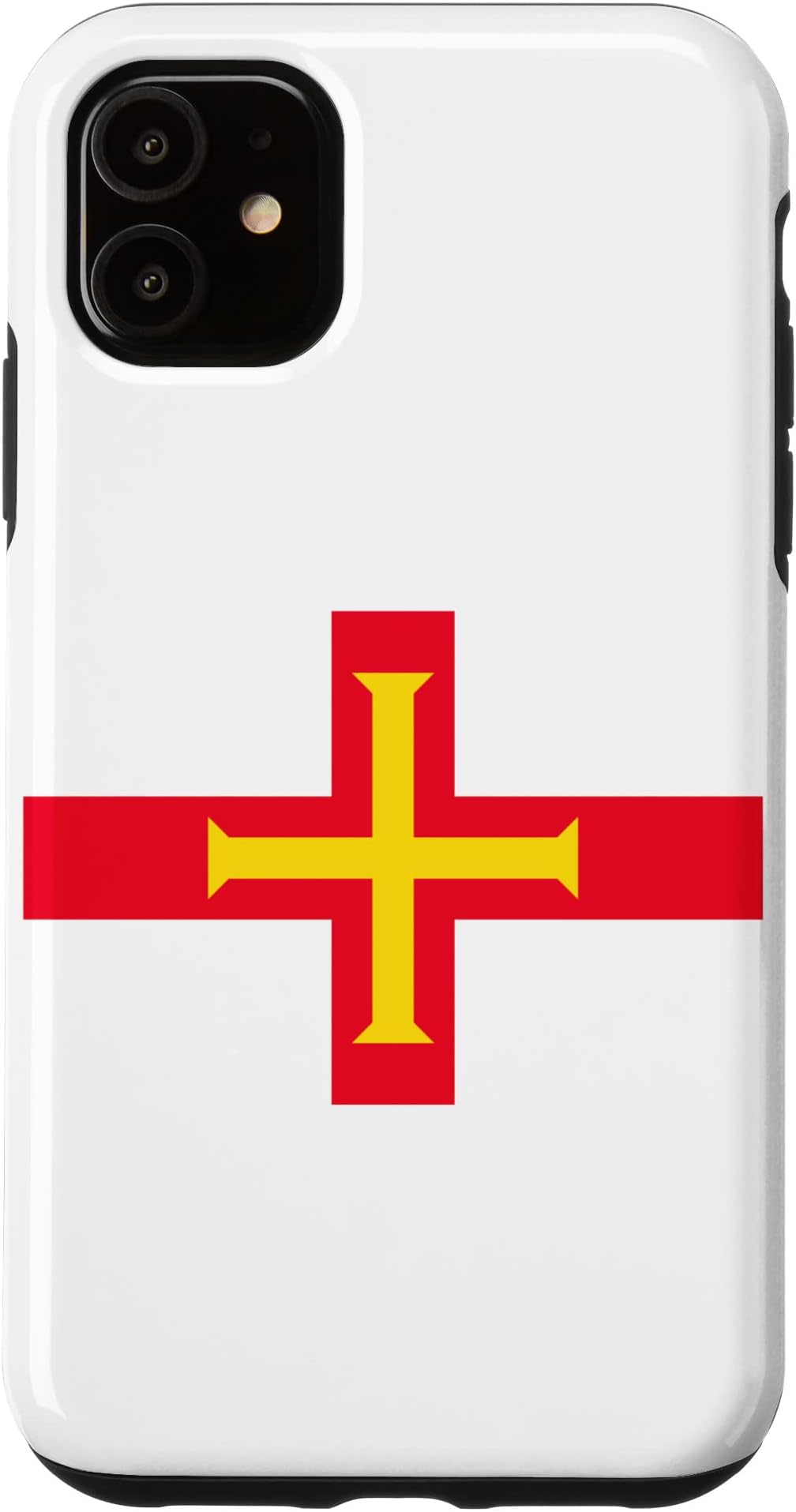 iPhone 11 GUERNSEY FLAG COAT OF ARMS ENGLISH CHANNEL ISLANDS BAILIWICK Case