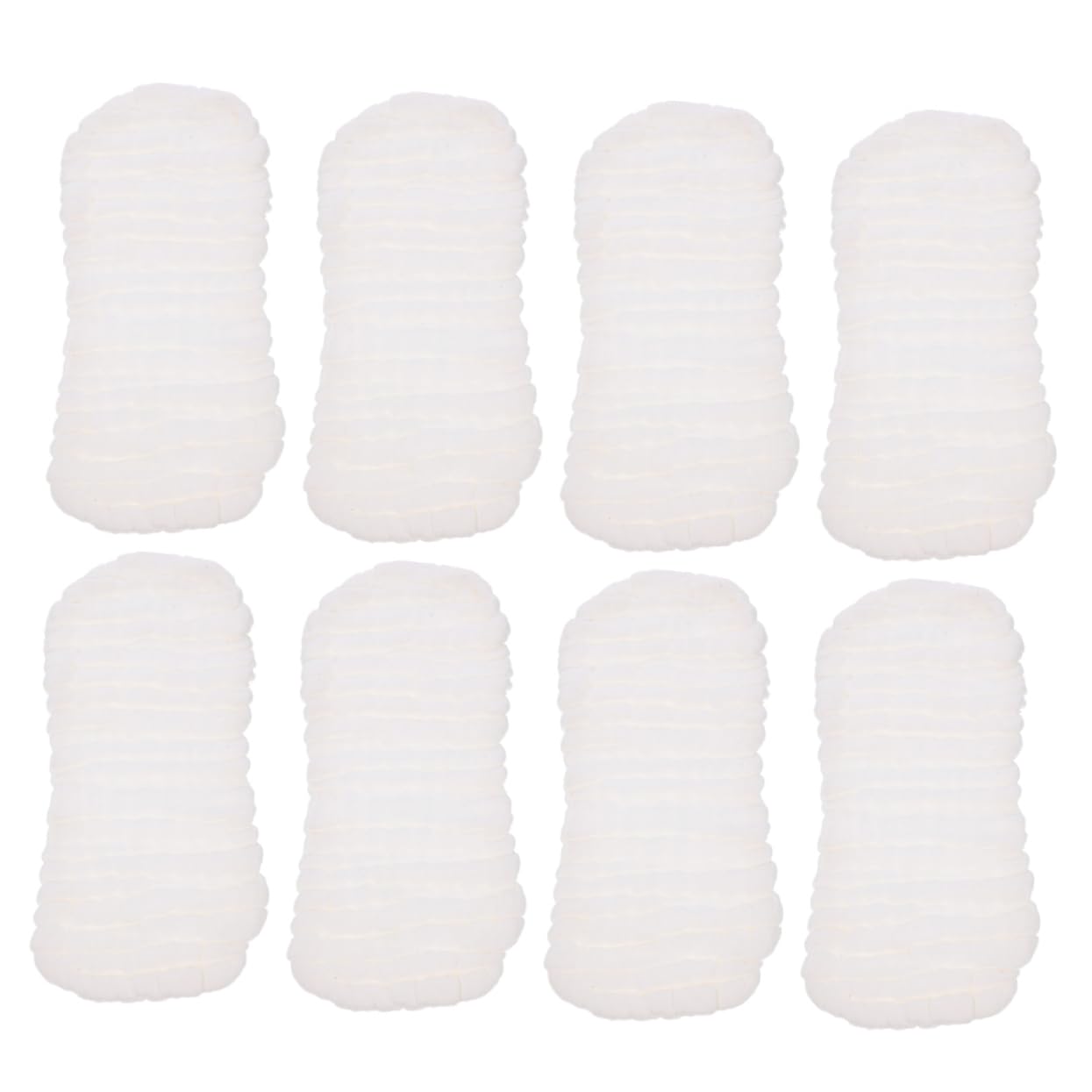 MOLUCKFU Diaper Liners 8pcs Baby Reusable Diapers Liners Washable Cotton Newborn Infant Comfort Leak-Proof