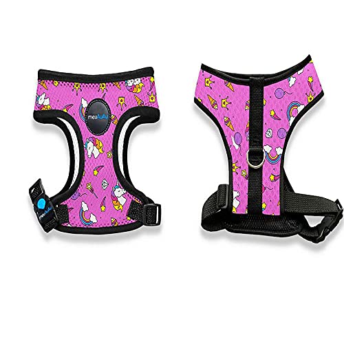 Peitoral Meuauau - Unicornio Rosa P