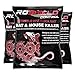 Price comparison product image Roshield 900g Wax Block Bait for Rat & Mouse Killer Poison Control - Indoor, Outdoor All-Weather Rodent Bait Station Refill Packs (300g x 3 Packs)