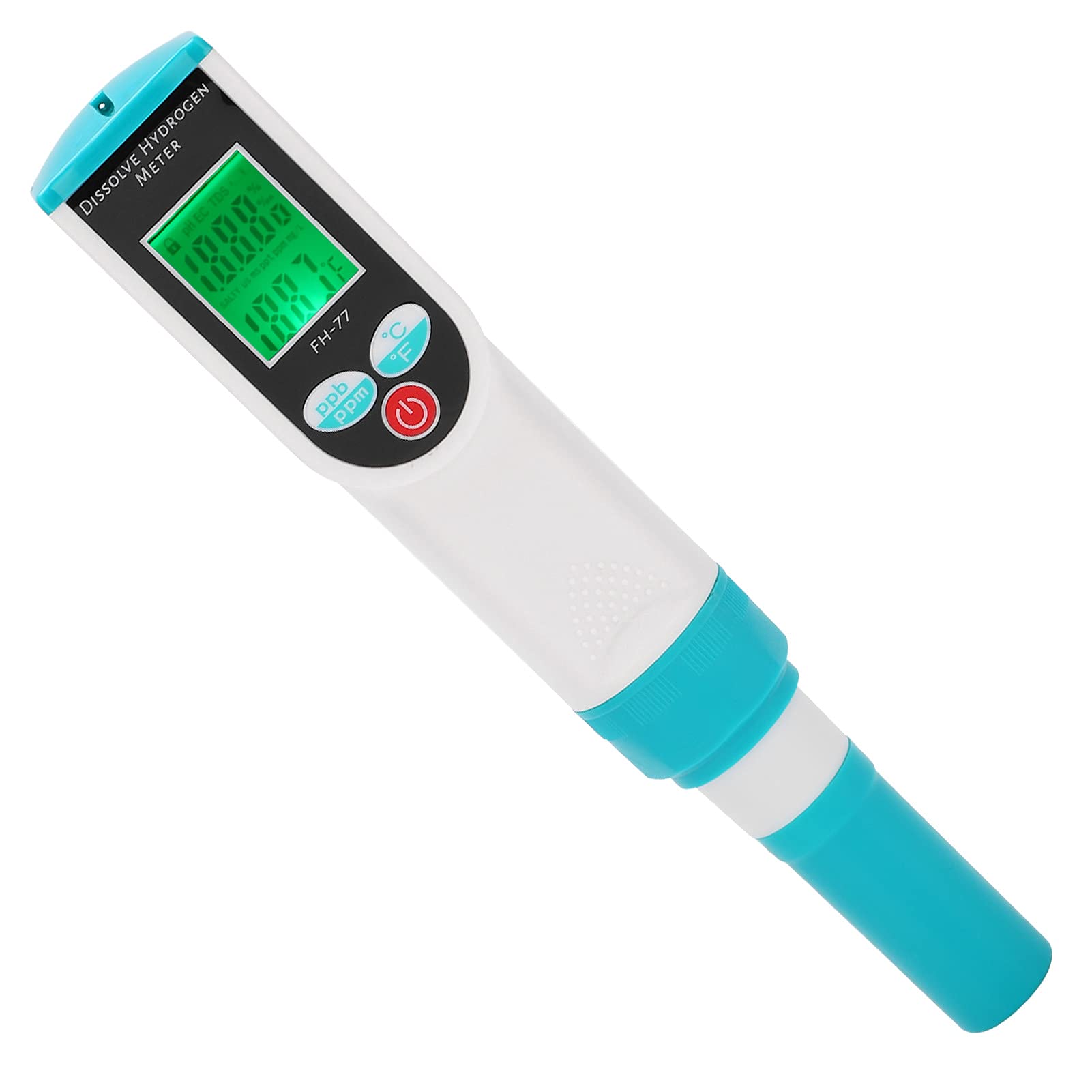 FH-77 Tester Wodoru ABS Przenośny Miernik Wodoru do Basenów Akwariowych w Laboratorium Akwakultury