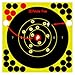 Aonxi 60 Pack Self Adhesive Shooting Targets, Reactive Sticker Target with Visual Feedback, Cover-up Patches Shooting Target for Gun, Pistol, Rifle, Bb Gun, Airsoft, Pellet Gun, Air Rifle