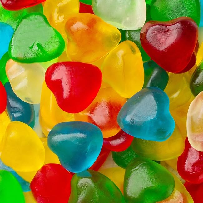 Gomitas variadas FirstChoiceCandy en forma de corazón 2 lb miniatura 1