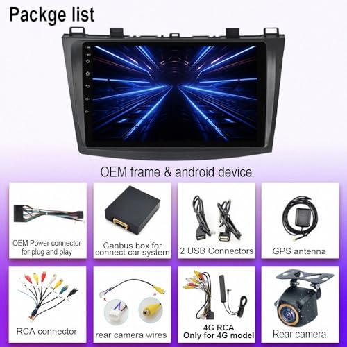 Radio Coche 2 DIN Android Auto para KIA Sportage 2011-2015 con Bluetooth 7