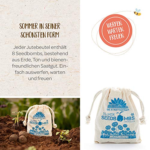 Gänseblümchen-Samen von Die Stadtgärtner Handgemachte Seedbombs