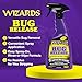 Wizards Bug Release - All Surface Bug Remover and Wash for All Vehicles - Softens and Neutralizes Acidic Bug Protein - Doubles as Spot Cleaner and Pre-Soak Car Cleaner - 22 Fl Oz