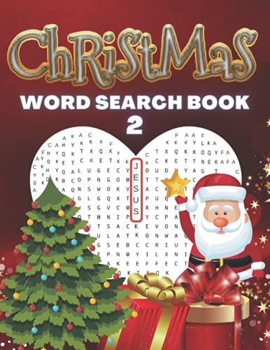 Christmas Word Search Book 2: Feel The Magic Of These Special Days. Great, Relaxing Fun For Adults and Children.A great idea for gift. Second Edition ... Levels. (Christmas Activity Puzzle Books !) image 3