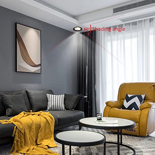 ZALORD Confezione da 9 plafoniere da Incasso a LED...