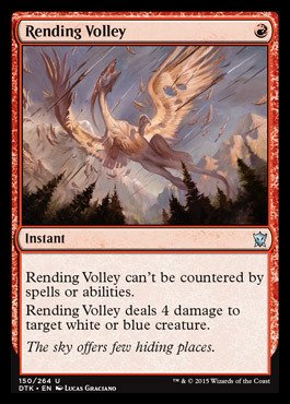 Magic The Gathering - Rending Volley (150/264) - Dragons of Tarkir