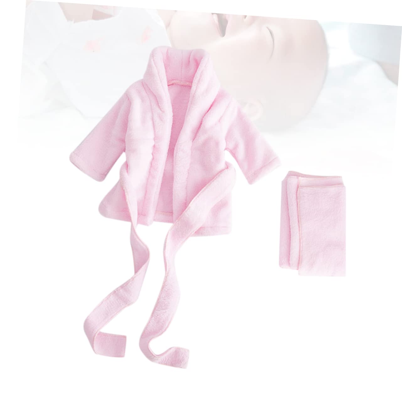 jojofuny Batas De Baño Para Niños Pequeños Trajes De Niño Recién Nacido Cinturón Albornoz De Algodón Disfraz De Bebe Outfit for Girls Ropa De Bebe Recien Nacido Espesar Bata De Noche Niña