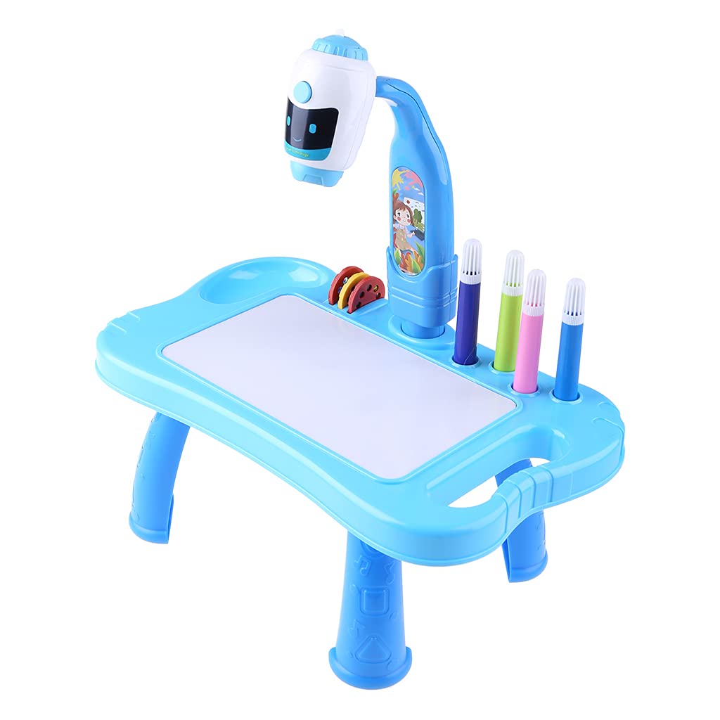 Buy GIMEVAR Creative Children LED Projector Art Drawing Table Toys Kids