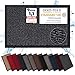 Produktbild Carpet Diem Fußmatte, einfach sauber I Schmutzfangmatte Eingangsbereich - Fussmatte Innen & Außen, rutschfeste Türmatte, Schmutzfang Teppich für Haustür I Fußabtreter in Anthrazit-Schwarz 60x90 cm