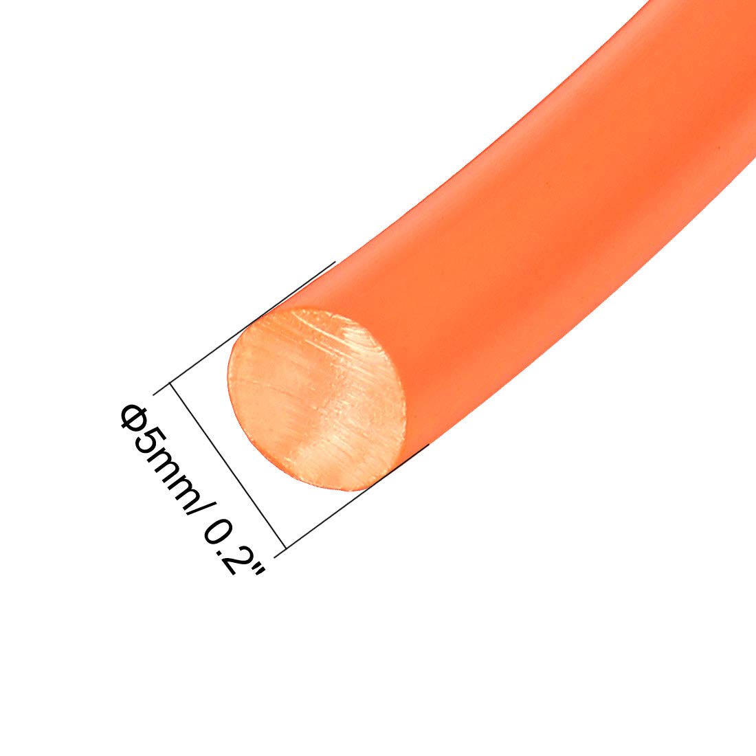 Mua Uxcell 10ft 4mm PU Transmission Round Belt High-Performance - View #2