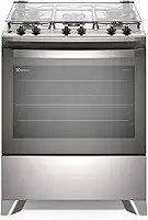 Fogão Electrolux 5 bocas Efficient com PerfectCook Cinza FE5IC