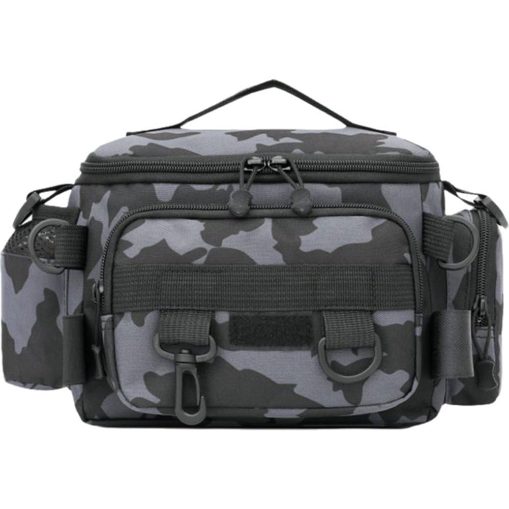 HiyyFloy Fishing Tackle Shoulder Bag, Portable Tackle Storage Bag Carryall Bag Carp Fishing Bag for Carp Fishing