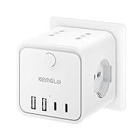 Ciabatta Elettrica Multipresa con 4 Prese Universali 10/16A ITA e Schuko