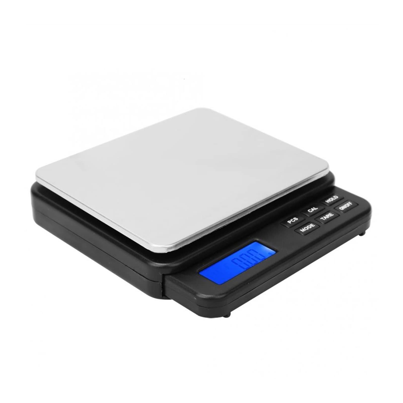 Báscula de Cocina Mini báscula de Cocina Digital de Alta precisión, báscula electrónica, con Pantalla retroiluminada Azul, 1000 g/0,01 g, para Accesorios de Cocina de Laboratorio