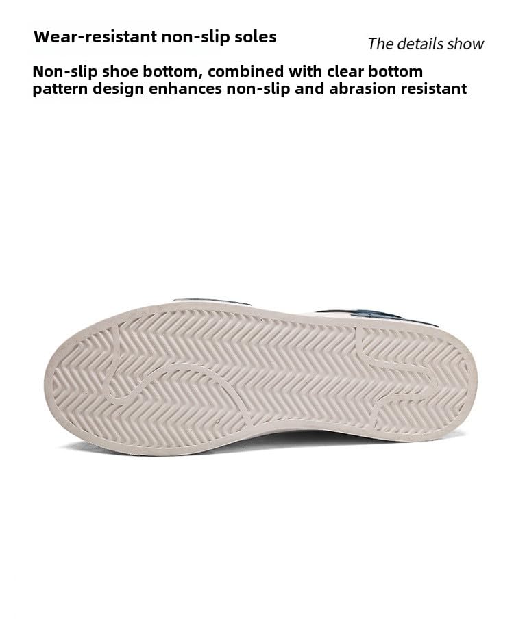 Men's Big Size Canvas Sneakers (US 39-47) | Elastic Closure Slip-On Shoes with Snake Print & Breathable Mesh | Casual Winter Shoes for Youth4