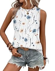 19-floral White Khaki