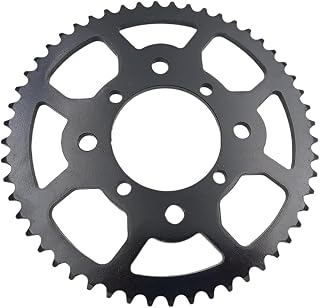 ZTDZZH 53-Tooth Rear Chain Sprocket 76mm ID for 420 Chain - Fits 50cc-250cc Pit Dirt Bikes ATVs Quads Motorcycles