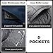 33,000ft Men's Waterproof 3-in-1 Ski Jacket, Warm Mountain Windbreaker Snow Rain Jackets Winter Coat with Puffer Jacket